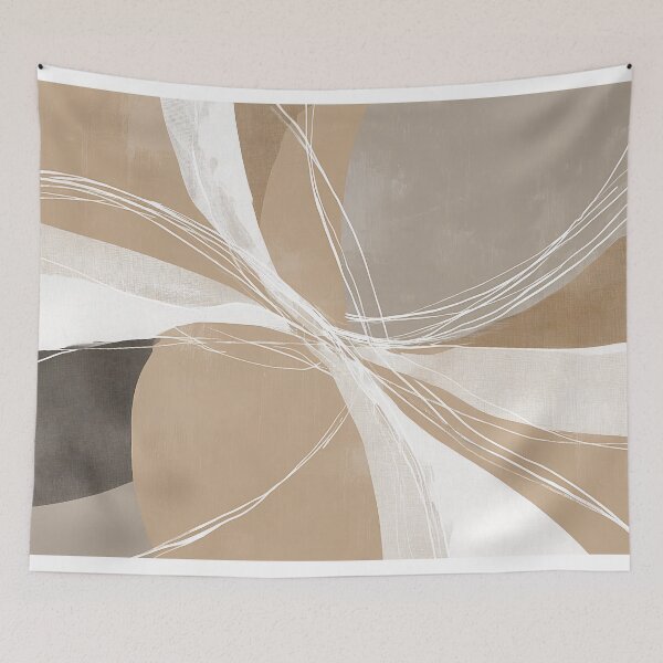 Item preview, 024-003 Warm Taupe and Soft Sand, Image 3 of 3 designed and sold by nikoart001.