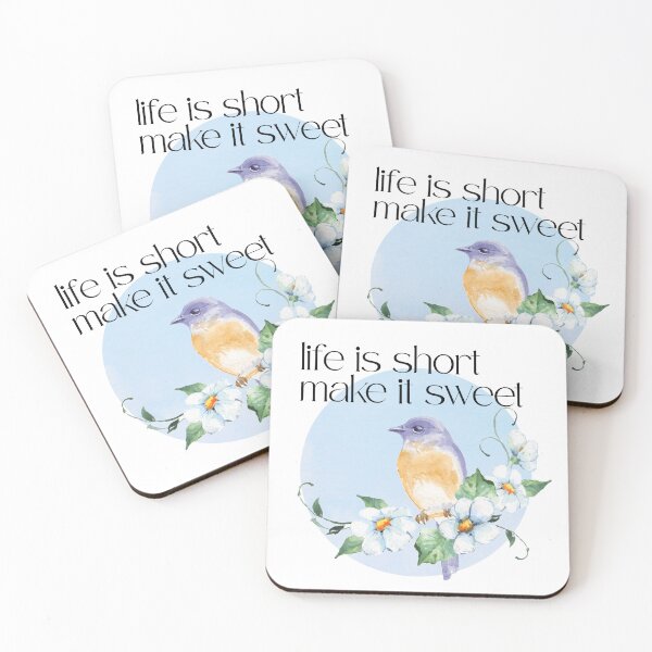 Item preview, Life Is Short Make It Sweet  designed and sold by kaavishehsas.
