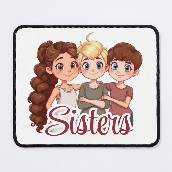 Item preview, I Love My Sisters – Cute Sister Gift, Best Friends Forever Design designed and sold by Silaris Designs.