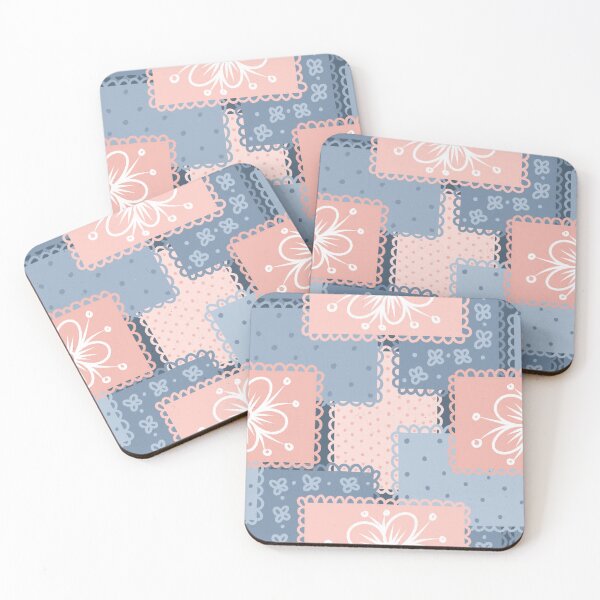 Item preview, Boho patchwork - blue designed and sold by Bonny-Shatwell.