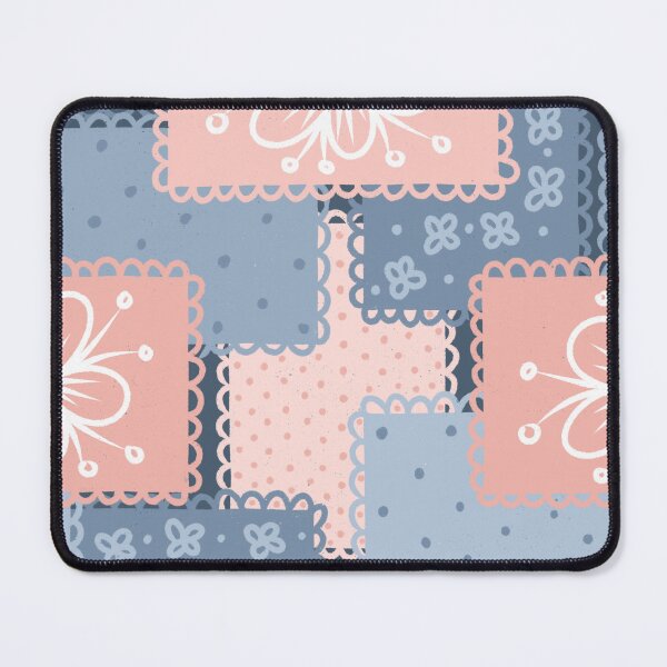 Item preview, Boho patchwork - blue designed and sold by Bonny-Shatwell.