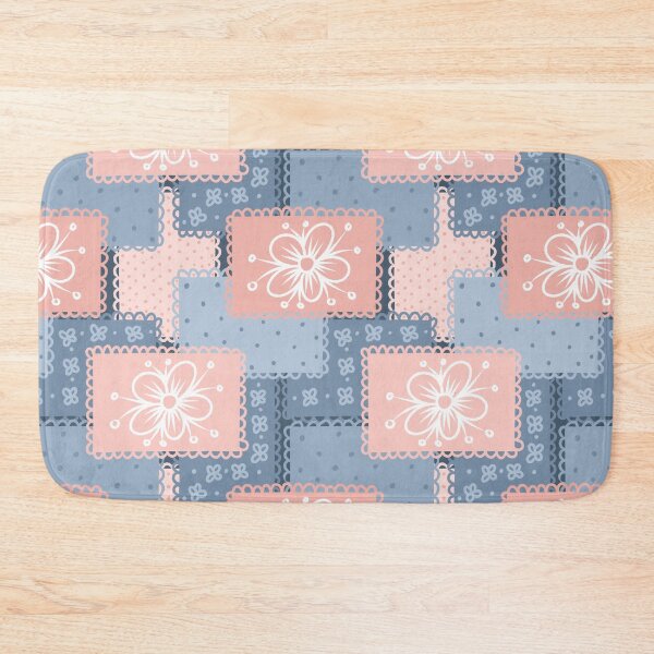 Item preview, Boho patchwork - blue designed and sold by Bonny-Shatwell.