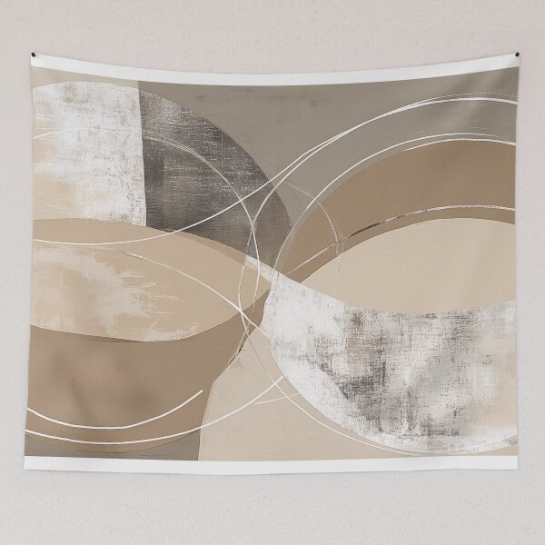 Item preview, 024-002 Warm Taupe and Soft Sand, Image 2 of 3 designed and sold by nikoart001.