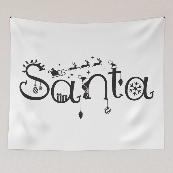 Item preview, Santa designed and sold by Texas Southern Studio.