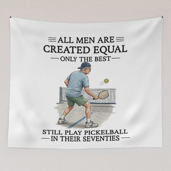 Item preview, Still Playing Pickleball at 70 Grandpa designed and sold by FreshVibe Prints.
