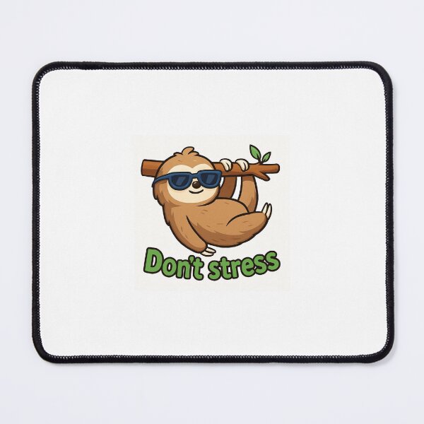 Item preview, Chill Sloth Hanging with Sunglasses designed and sold by EliteCanvasCo.