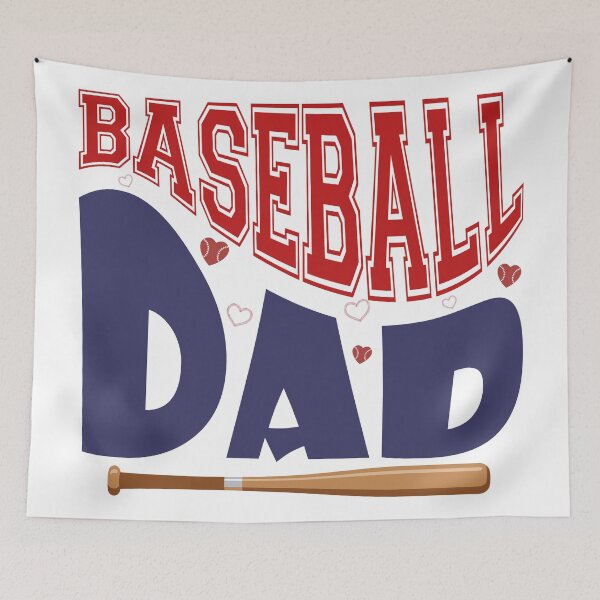 Item preview, Baseball Dad Game Day Hero designed and sold by VibranPalette.