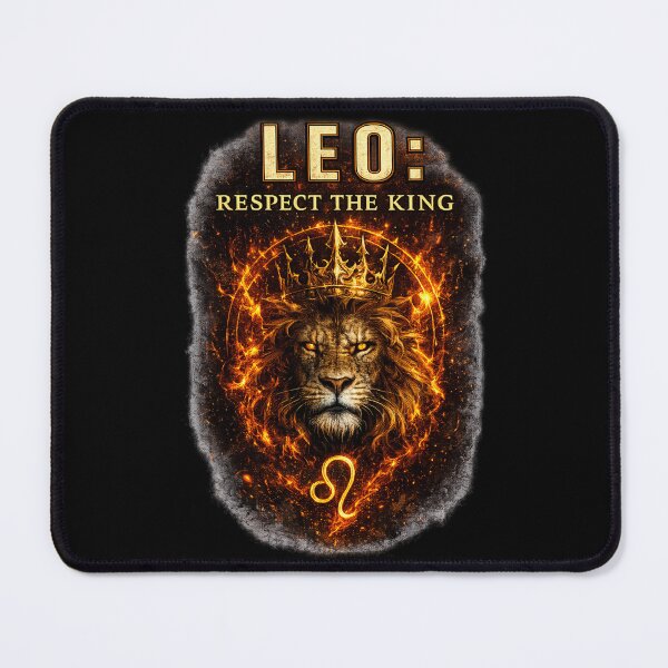 Item preview, Leo King Energy Aesthetic – Respect The King Zodiac Gift designed and sold by Anyshca.
