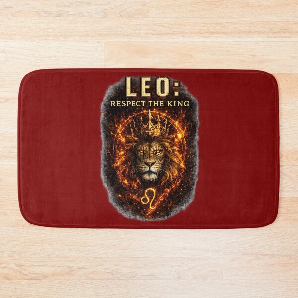 Item preview, Leo King Energy Aesthetic – Respect The King Zodiac Gift designed and sold by Anyshca.
