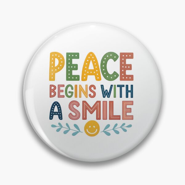 Item preview, Peace begins with a smile designed and sold by nimmitrends.