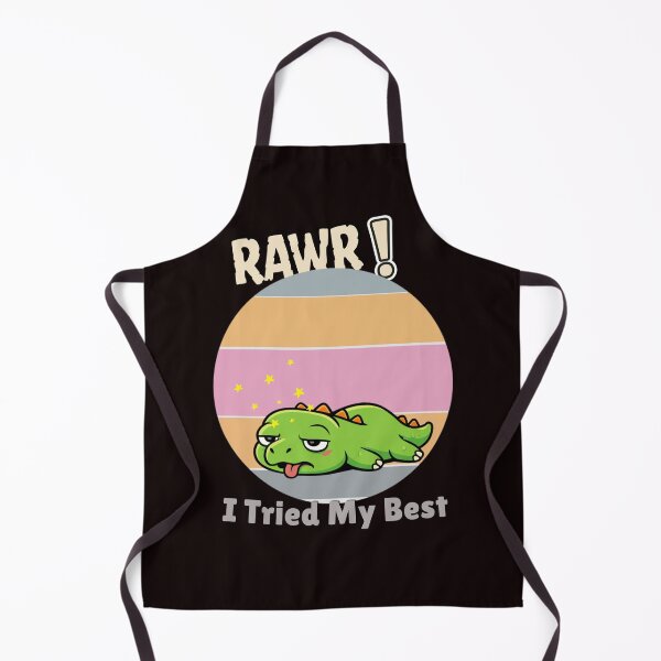 Item preview, I Tried My Best Lazy Dinosaur Cute Kawaii Dino Meme Funny Burnout Mood Shirt designed and sold by HOUSE OF TIST.