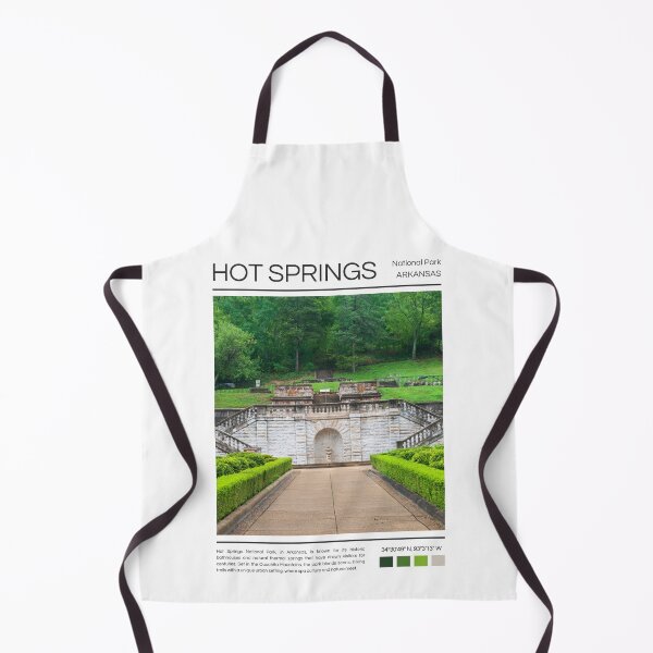 Item preview, Hot Springs National Park - Arkansas  designed and sold by StudioRedKoala.