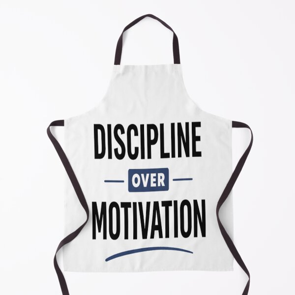 Item preview, Discipline Over Motivation Minimal Typography Shirt designed and sold by Wolf Creator.