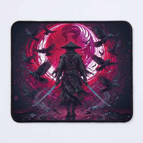 Item preview, Cinematic Noir Samurai: Dark Shadow Ronin designed and sold by MarCinu Art.