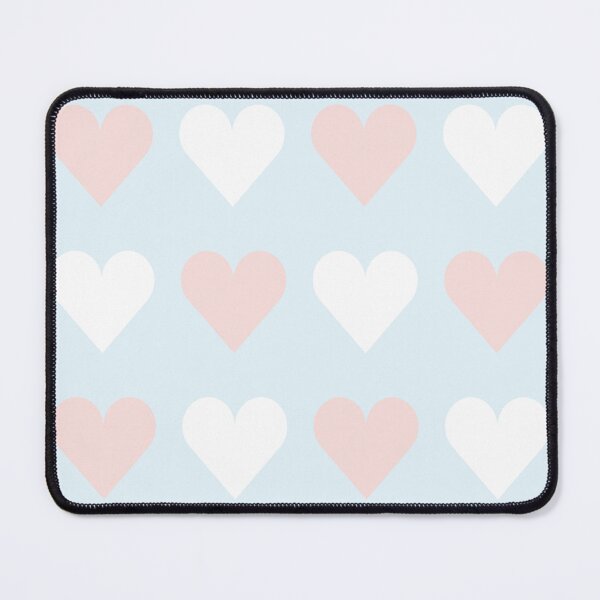 Item preview, Large PALE PINK, WHITE and PALE BLUELOVE HEARTS designed and sold by RachelMacht.