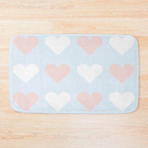Item preview, Large PALE PINK, WHITE and  PALE BLUELOVE HEARTS designed and sold by RachelMacht.