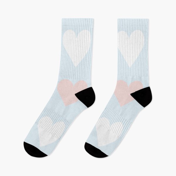 Item preview, Large PALE PINK, WHITE and  PALE BLUELOVE HEARTS designed and sold by RachelMacht.