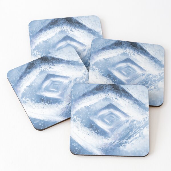 Item preview, 022-003 Icy Blues, Image 3 of 3 designed and sold by nikoart001.