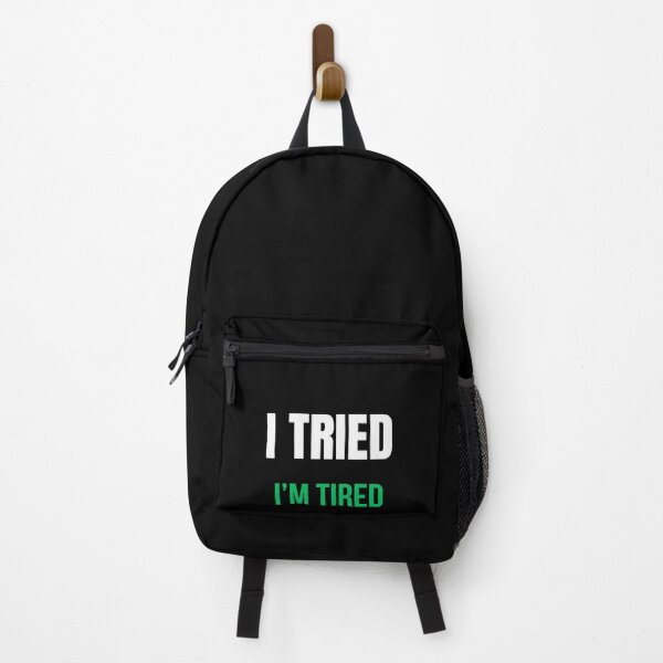 Item preview, I Tried I’m Tired Shirt – Funny Exhausted Humor Tee designed and sold by IdentityThread.