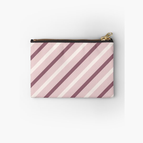 Item preview, Seashell, mauve taupe & lotion pink seamless diagonal lines designed and sold by Mint + Midnight.
