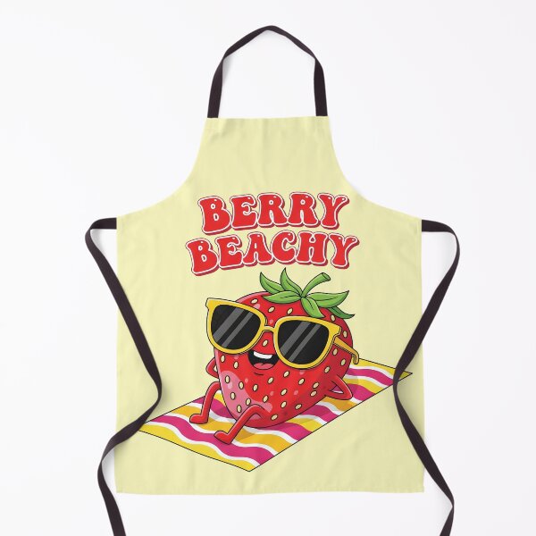 Item preview, Berry Beachy – Cute Strawberry Summer Vibes Design designed and sold by Sea Gem.
