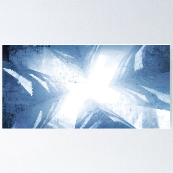 Item preview, 022-002 Icy Blues, Image 2 of 3 designed and sold by nikoart001.