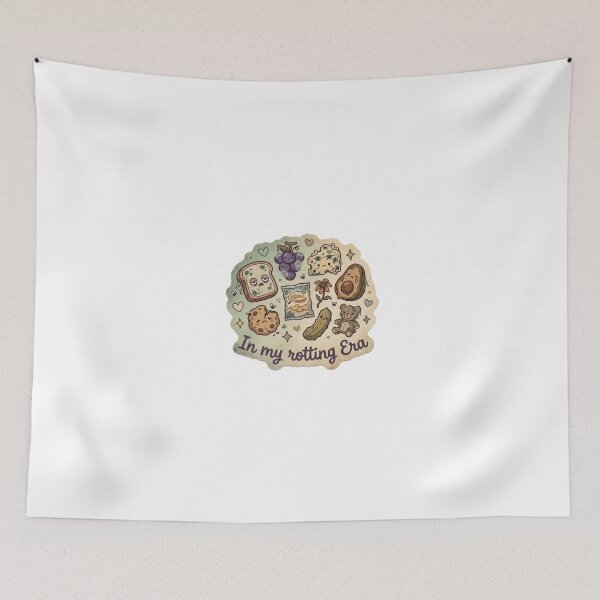 Item preview, In My Rotting Era Funny Sticker designed and sold by CutePlix.