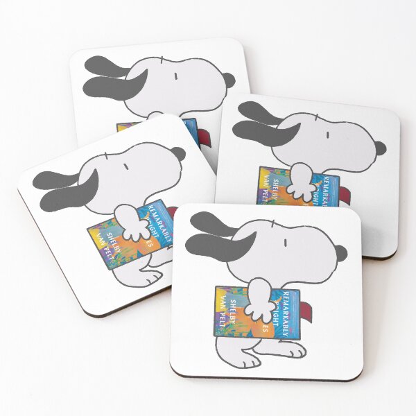 Item preview, snoopy reading remarkably bright creatures designed and sold by liveawhimsylife.