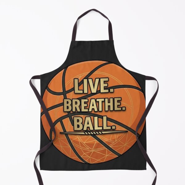 Item preview, Playoff Mode: Live Breathe Ball - Golden Trophy Edition Basketball designed and sold by Blaze & Trail Creative.