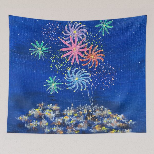 Item preview, Celebration Fireworks Theme designed and sold by Deb Bossert Artworks.