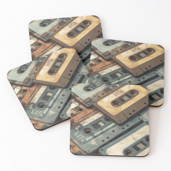 Item preview, Muted Memories – Retro Cassette Stack designed and sold by Vivid Trace.