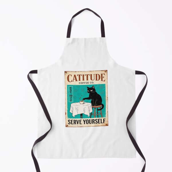Item preview, Catitude coffee company poster designed and sold by paulrommer.