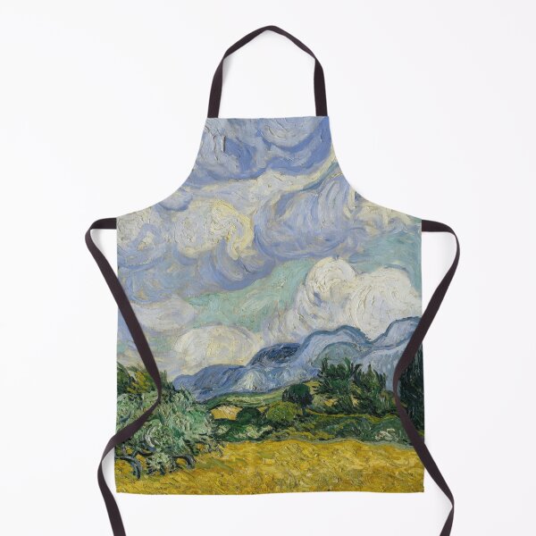 Item preview, Wheat Field With Cypresses by Vincent van Gogh: Post Impressionist Landscape Poster designed and sold by artofuniverse.