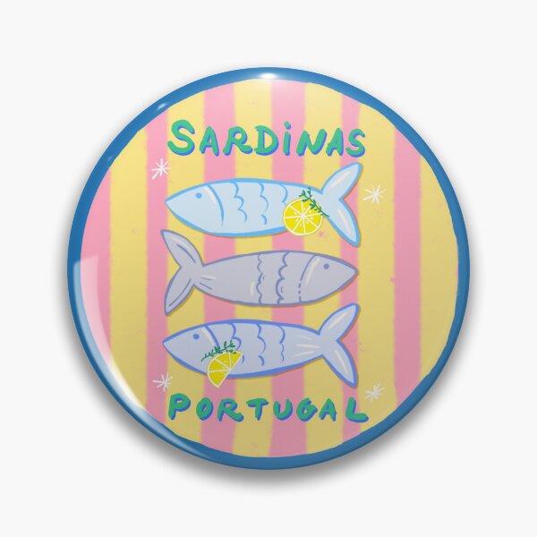 Item preview, Illustration of Portuguese sardines designed and sold by Srta  Margarita.