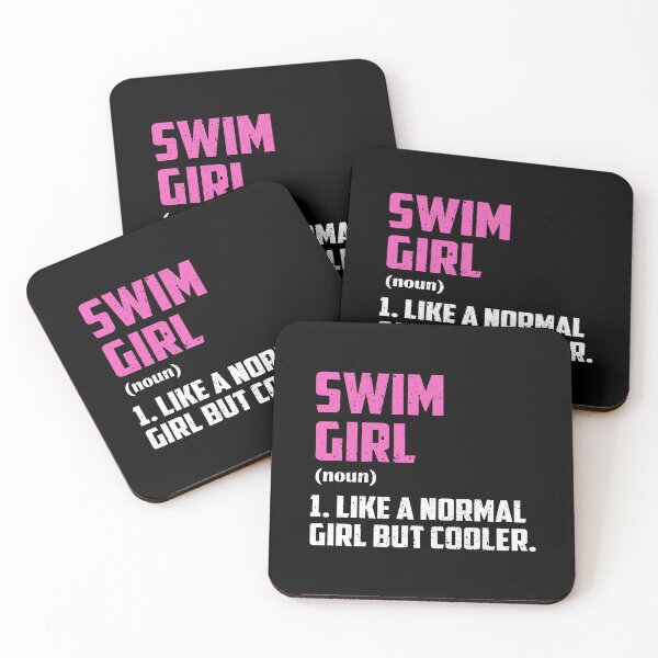 Item preview, Swim Girl Like A Normal Girl But Cooler designed and sold by GabbyKash.