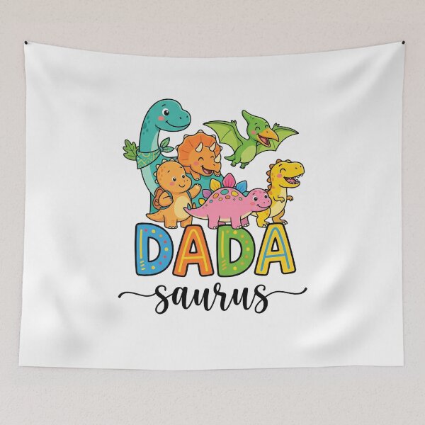 Item preview, Dada Saurus Dad Dinosaur Family Parenthood designed and sold by SofenArt.