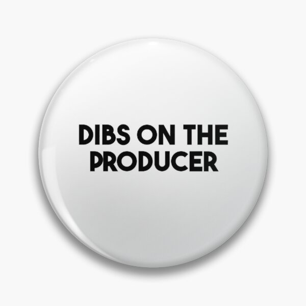 Item preview, Copy of dibs on the producer black designed and sold by trinketgal.
