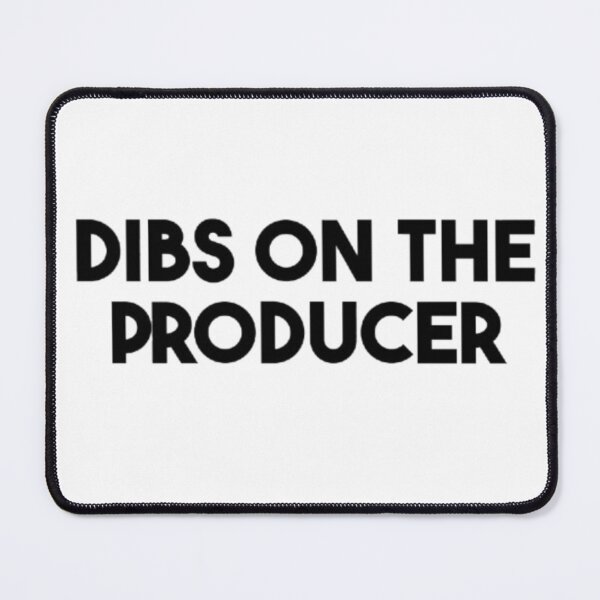 Item preview, Copy of dibs on the producer black designed and sold by trinketgal.