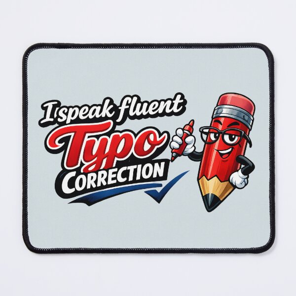 Item preview, I Speak Fluent Typo Correction Funny Proofreading designed and sold by ironydesigns.