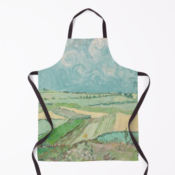 Item preview, Wheat Fields After the Rain by Vincent van Gogh: Post‑Impressionist Landscape Poster designed and sold by artofuniverse.