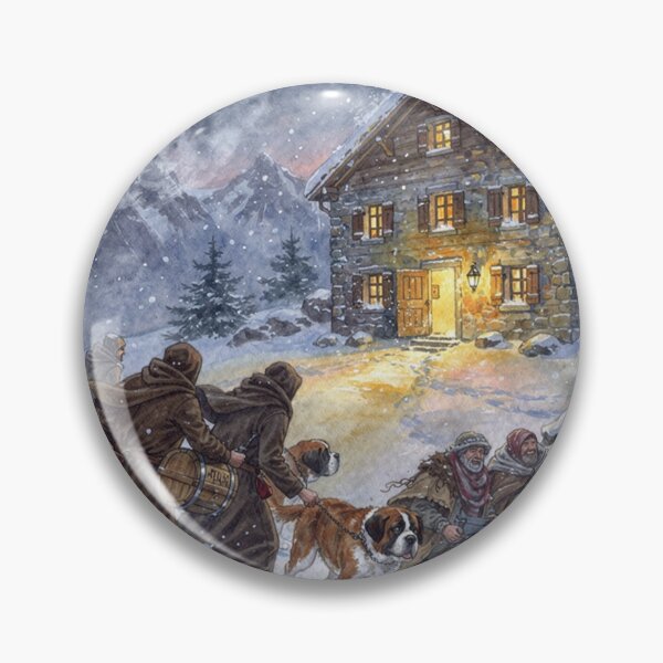 Item preview, Great St. Bernard Pass, pilgrims on the Way of St. James designed and sold by jefboutique6150.