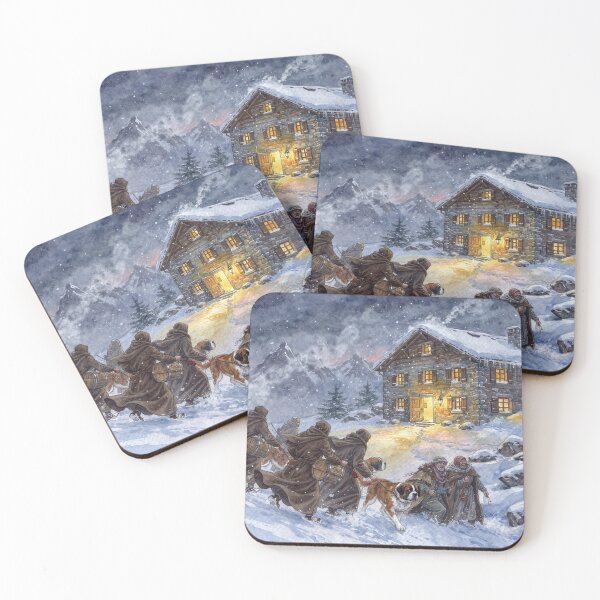 Item preview, Great St. Bernard Pass, pilgrims on the Way of St. James designed and sold by jefboutique6150.
