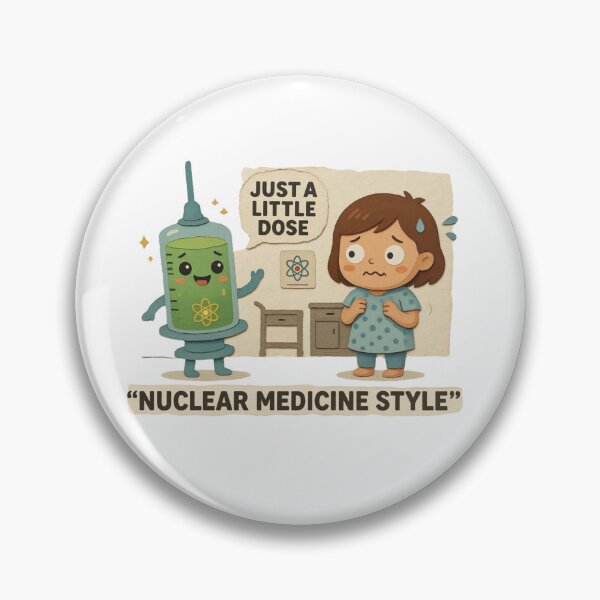 Item preview, Funny Nuclear Medicine Tech Gift – Just a Little Dose Cute Kawaii Medical Humor designed and sold by Mr-3.