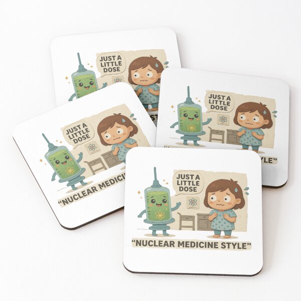 Item preview, Funny Nuclear Medicine Tech Gift – Just a Little Dose Cute Kawaii Medical Humor designed and sold by Mr-3.
