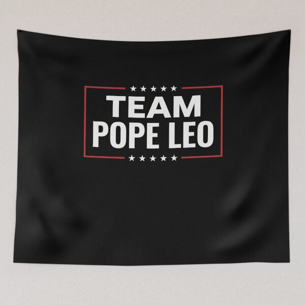 Item preview, Team+Pope+Leo+Catholic+Supporter+Papal+Faith designed and sold by SofenArt.