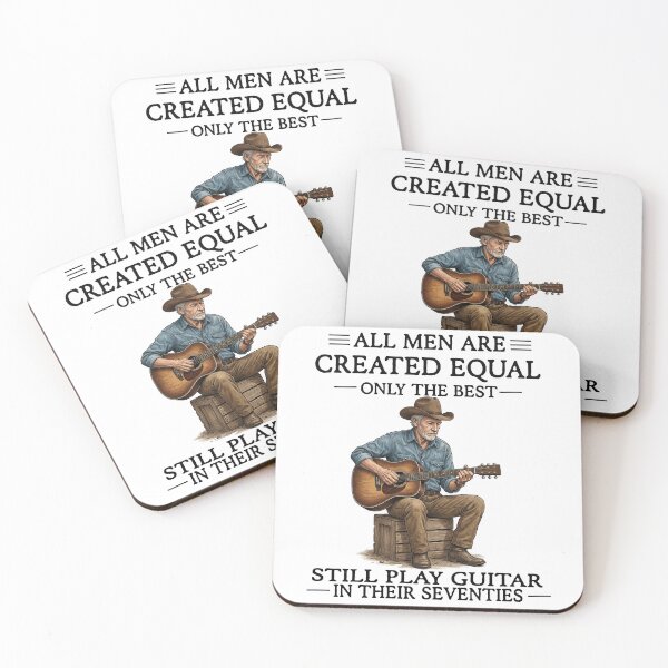 Item preview, Still Playing Guitar at 70 Grandpa designed and sold by FreshVibe Prints.