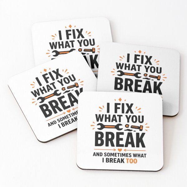 Item preview, I Fix What You Break Shirt – Funny Mechanic Humor Graphic Tee designed and sold by relso.