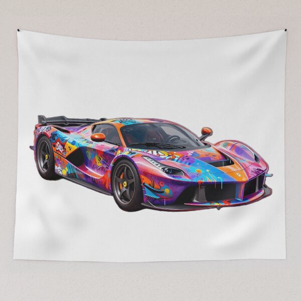 Item preview, Graffiti Ferrari LaFerrari Art designed and sold by rgagliardi2017.