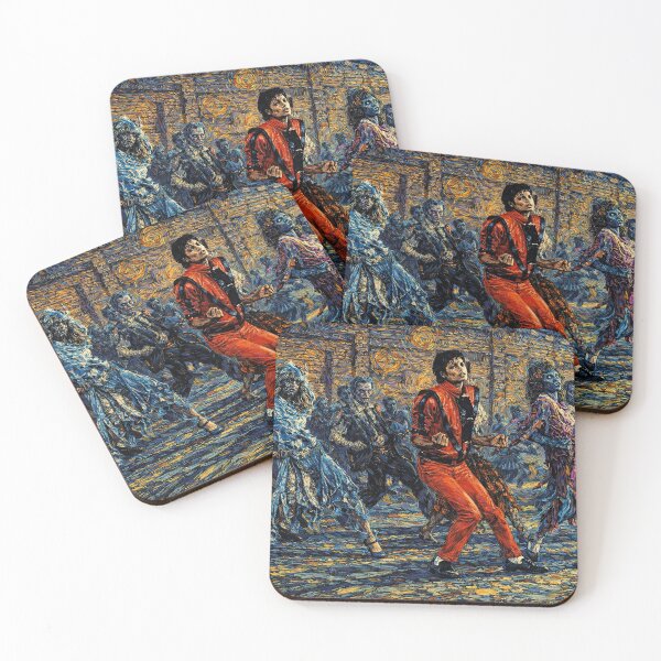 Item preview, Michael Jackson y los zombies bailarines designed and sold by Imprearte.