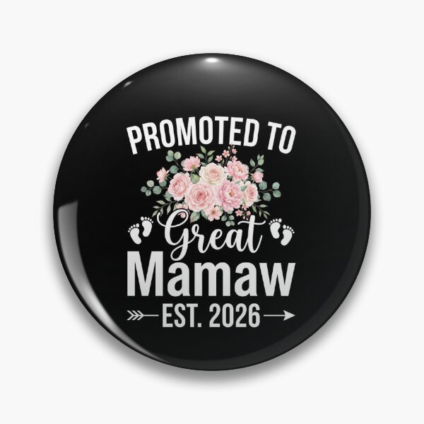 Item preview, Promoted To Great Mamaw Est. 2026 New Great Grandma Announcement designed and sold by SofenArt.